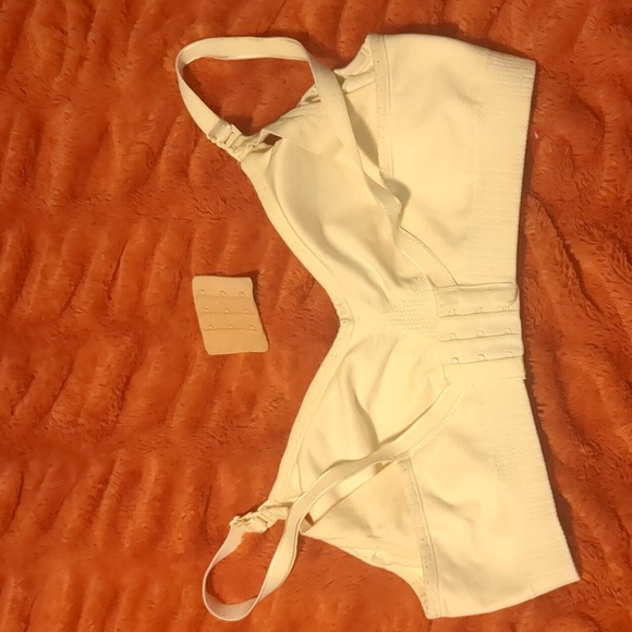 Nursing bra 2 pack / off white & black / L - Picture 9 of 16